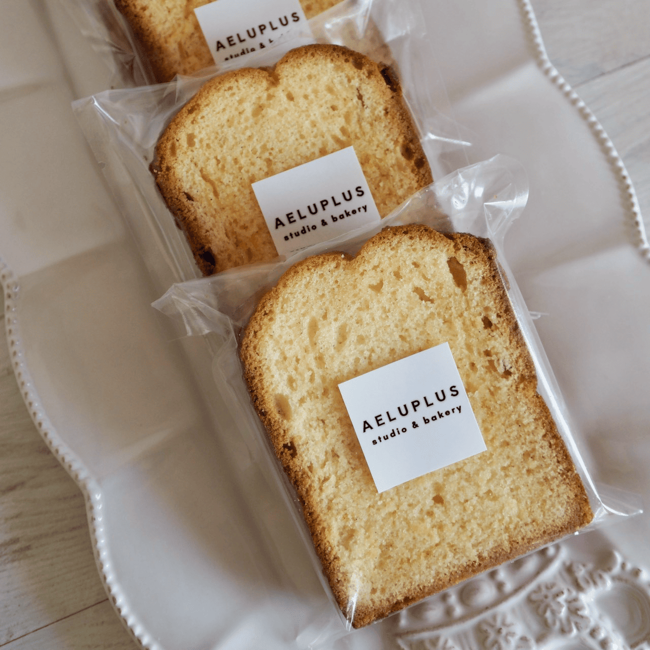 塩バニラパウンドケーキ